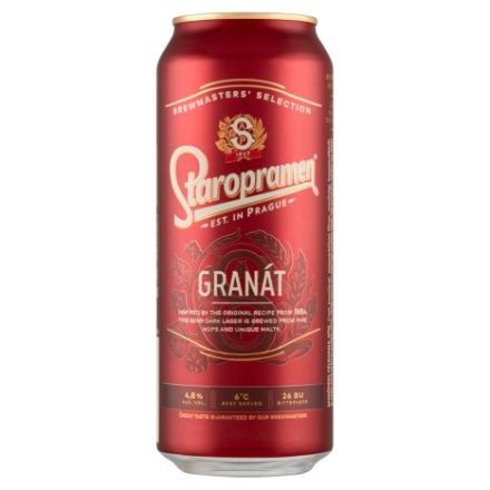 Staropramen Granát (4,8%) 0,5l DOB